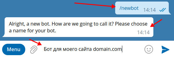 Создание бота